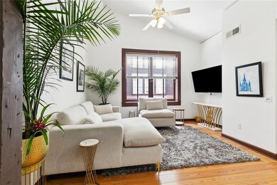 Kitchen open to Living Area
