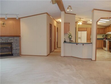 View. Open floor plan with large Kitchen, 2 large 
