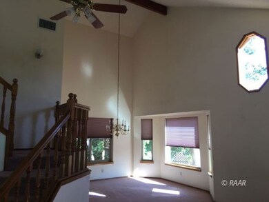 Living & dining areas