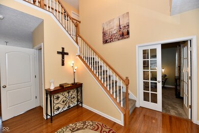 Office/Flex room through the French Doors