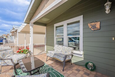 Extended front patio