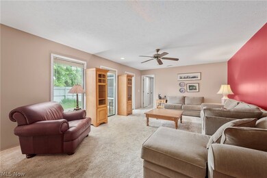 Lots of light and view of private patio