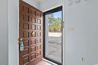 View of foyer entrance