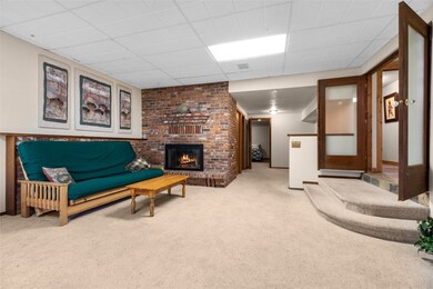 Downstairs living area