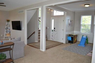 Forming dining being used as children's playroom