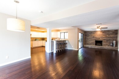 Dining/Kitchen/Living Room