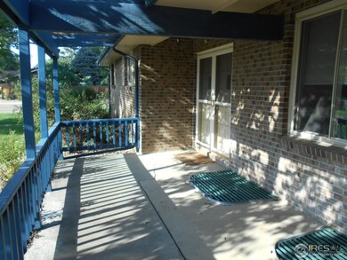 Front porch area