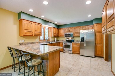 Loads of kitchen cabinets and plenty of counter sp