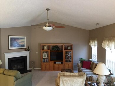 Another view of the great room shows the natural g