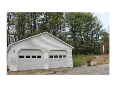 Garage. 2 Car Garage with Above Storage