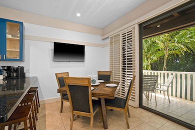 Dining area with plenty of bar seating.