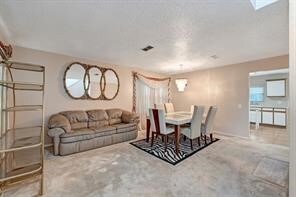 View of dining space