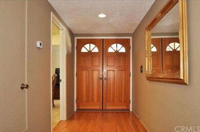 Gracious foyer with double-entry doors