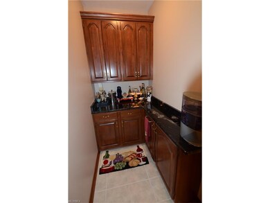 Between the dining room and kitchen this butler's 