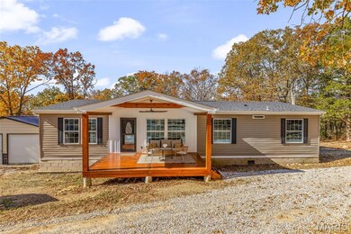 Brand new covered front porch!