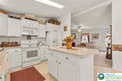 Well appointed kitchen with center island