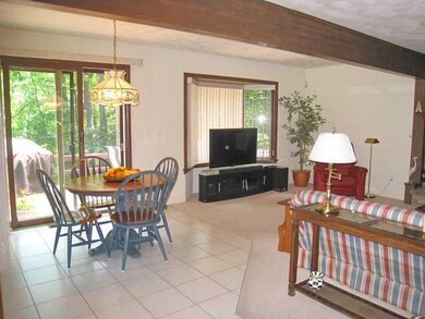 1st Floor Plan. Includes eating area with sliding 