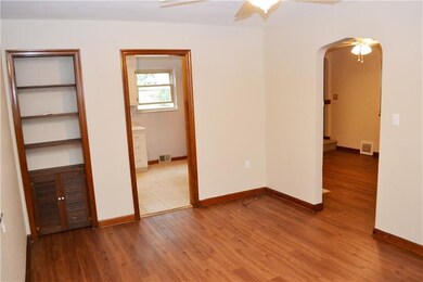 Dining Room w/Built in Closet and Access to Kitche