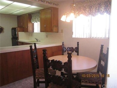 The Breakfast area in the Kitchen. Notice the wide