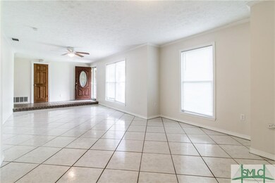 Front Room - Living Space - Ceramic Tile through o