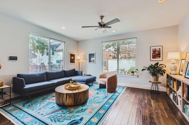 Living area featuring healthy amount of natural l