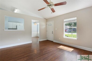 Front Room with wood flooring