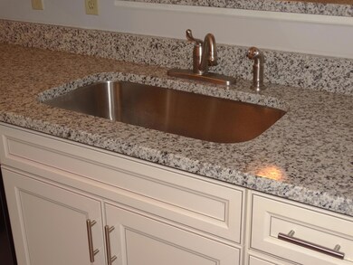 New sink and cabinets