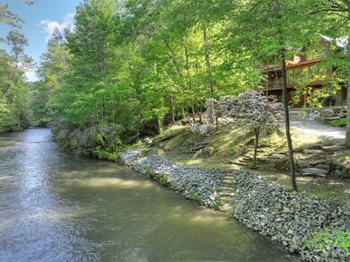 Rock erosion control wall recently added with step