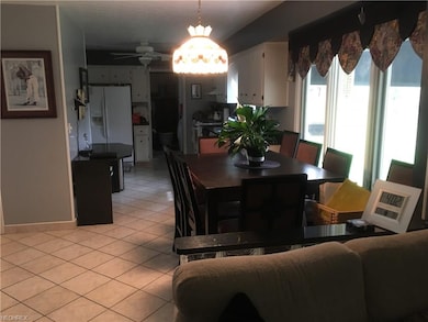 All appliances stay in this spacious kitchen with 