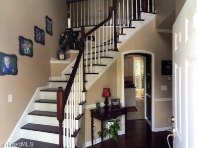 Entry. Beautiful hardwood entry