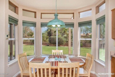 Breakfast Room with views...