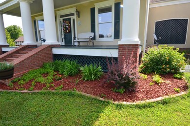 Landscaping front