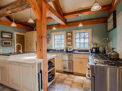Kitchen marble counter top and tile...