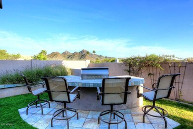 Built-In BBQ and seating