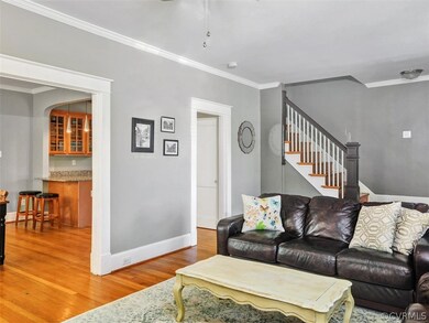 Living Room to Dining Room & Kitchen