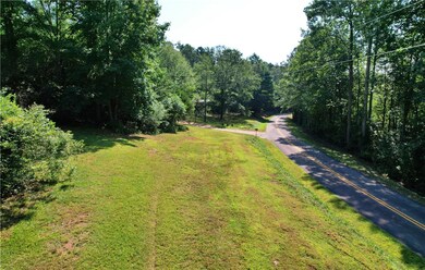Right side of property.