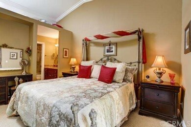 Spacious master bedroom with walk-in closet!