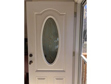 New entry door