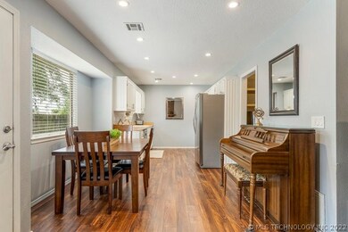 take a look at the newly installed recessed lighti