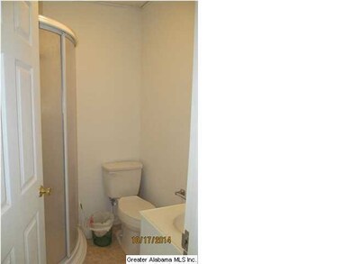 New bathroom with  a shower.
