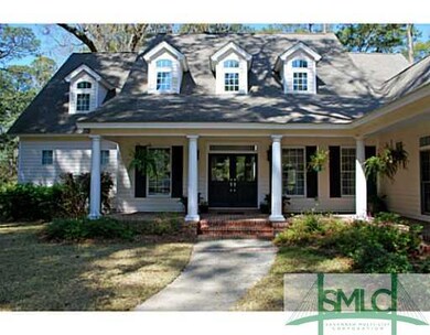 Exterior Front. Brick floor, double glass doors an