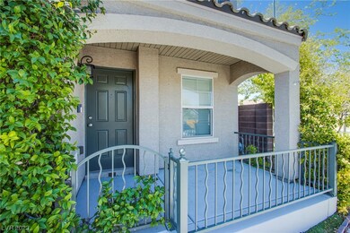Covered entry with a cute porch.
