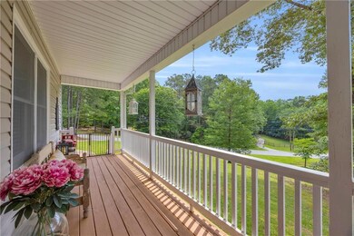 VIEW FROM FRONT PORCH