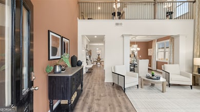 20ft Ceiling Entrance