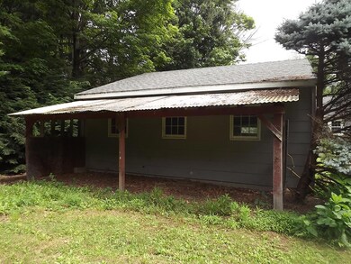 Back View of Garage