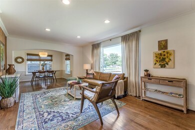 Living Room Open to Dining Room