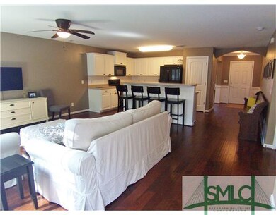 Living Room. The wide open floor plan featuring ha