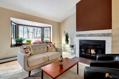 Cozy fireplace in the Living room