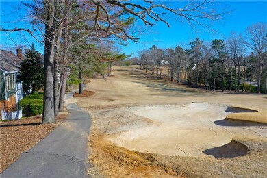 View down the fairway toward the Clubhouse