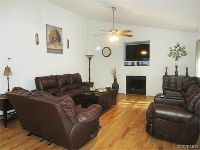 Vaulted great room!